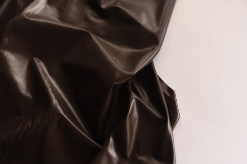 Water Just Glides Off Me ( Chocolate Plum ) -  Polyamide - Selvedge and Bolts