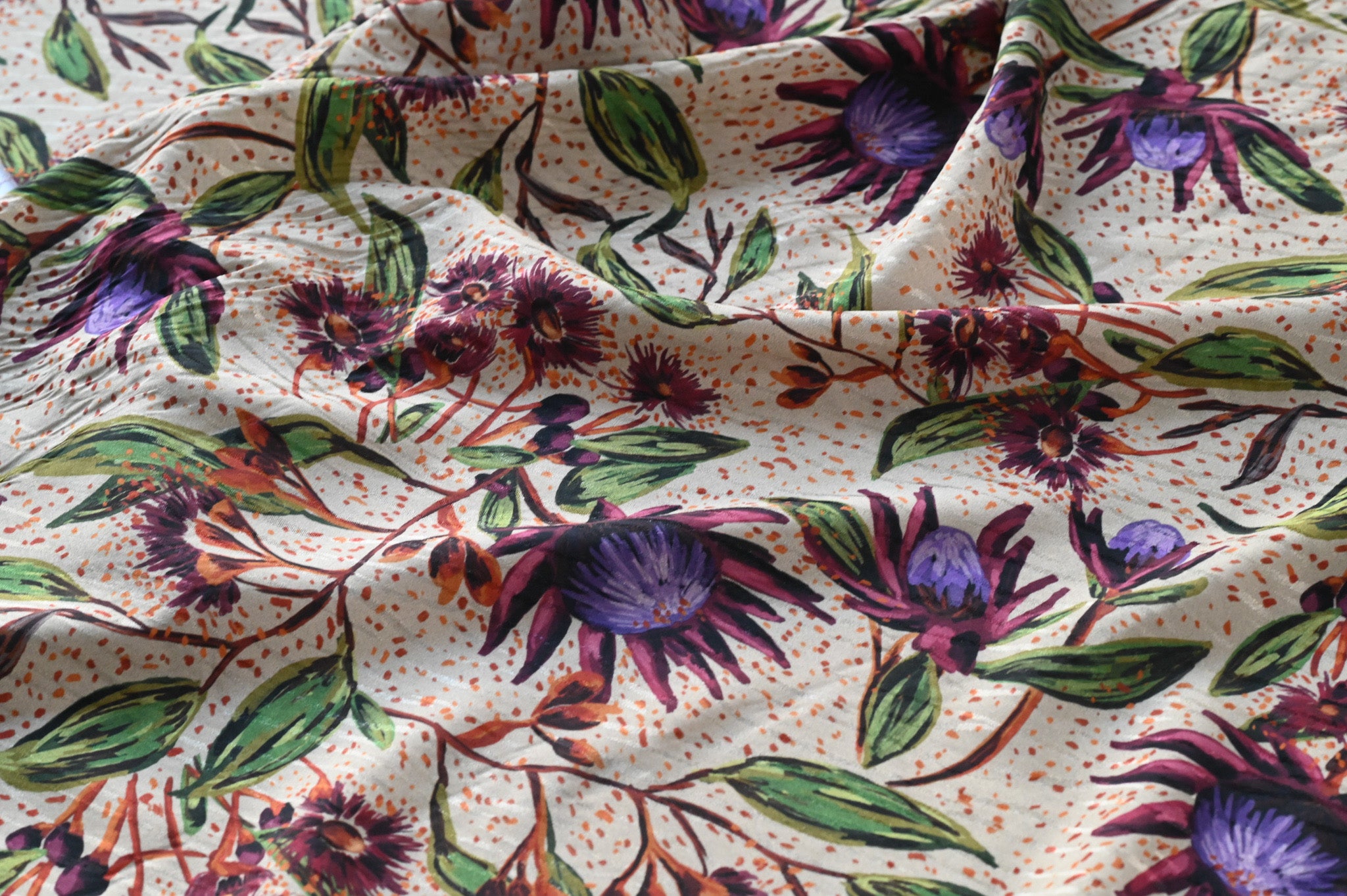 Ace Of Green Foliage - Viscose Jacquard